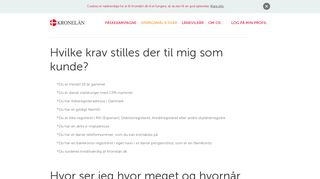 
                            2. Spørgsmål og svar | Kronelån.dk