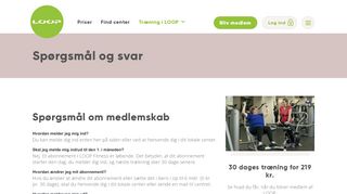 
                            6. Spørgsmål og svar - LOOP Fitness