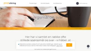 
                            9. Spørgsmål og svar - Privatsikring