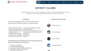 
                            7. Sport Clubs - Smart Swipe Solutions