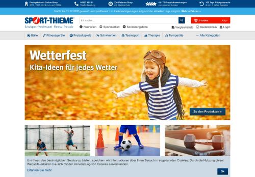 
                            7. Sport, Fitness, Therapie: Sportgeräte von Sport-Thieme