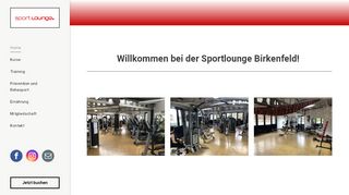 
                            9. Sport Lounge - Willkommen