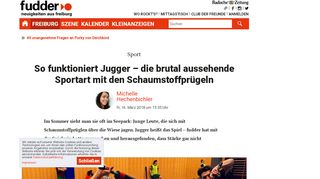 
                            5. Sport: So funktioniert Jugger – die brutal aussehende Sportart mit den ...