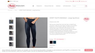 
                            8. SPORT TIGHTS MASSAGE - Lange Sporthose | Anita - Since 1886