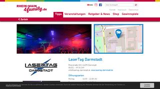 
                            10. Sport-Tipp LaserTag Darmstadt - RheinMain4Family