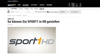 
                            6. Sport1 HD - Live Sport im Internet | SPORT1- Live Stream