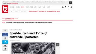 
                            7. Sportdeutschland.TV sendet Sport live: so empfangen Sie den Sender ...