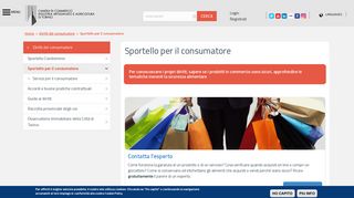 
                            8. Sportello per il consumatore | Camera di commercio di Torino