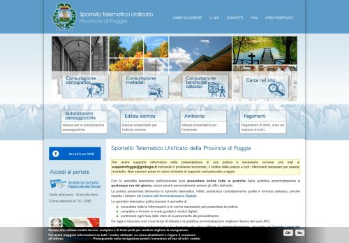 
                            6. Sportello Telematico Unificato della Provincia di Foggia | Sportello ...