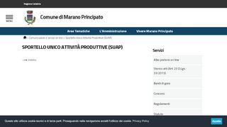 
                            12. Sportello Unico Attività Produttive (SUAP) - Comune di Marano ...