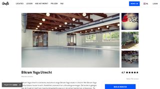 
                            7. Sporten bij Bikram Yoga Utrecht in Utrecht en 77 andere sportscholen!