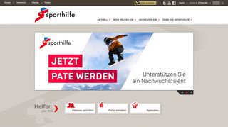 
                            1. Sporthilfe - Home