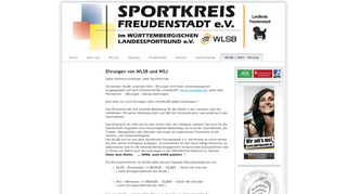 
                            10. Sportkreis Freudenstadt - WLSB / WSJ - Ehrung