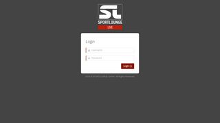 
                            1. Sportlounge - Login