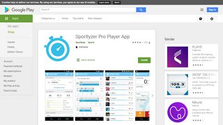 
                            7. Sportlyzer Pro Player App – Google Play ‑sovellukset