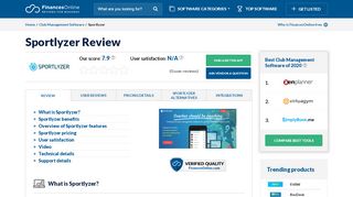 
                            9. Sportlyzer Reviews: Overview, Pricing and Features