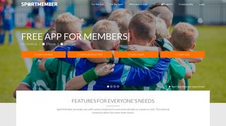 
                            2. SportMember - Free Online Member System For Team & Club