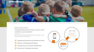 
                            3. SportMember.ch - Team App