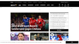 
                            3. Sportnachrichten – aktuelle News & Livestreams | SPORT1.de
