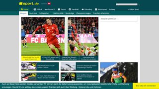 
                            10. Sportnachrichten: News, Ergebnisse, Liveticker, Tabellen | sport.de