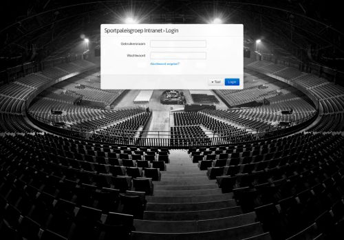 
                            5. Sportpaleisgroep Intranet › Login