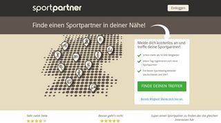 
                            2. SportPartner - Nutze den Sport, um neue Menschen kennenzulernen!
