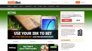 
                            7. Sports Betting - India Bet