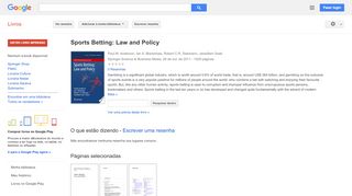 
                            7. Sports Betting: Law and Policy