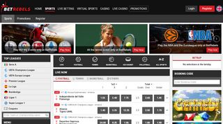 
                            8. Sports Betting | Online sports betting BetRebels