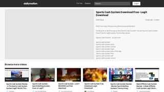 
                            12. Sports Cash System Download Free - Legit Download - video ...