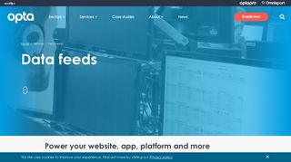 
                            3. Sports Data Feeds - Opta Sports