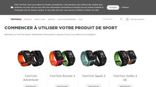 
                            4. Sports et fitness - support tomtom