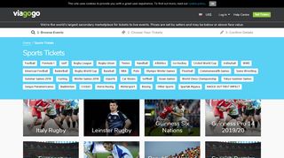 
                            4. Sports Tickets | Buy or Sell 2019 Sports Tickets - viagogo