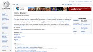 
                            10. Sports Tracker - Wikipedia