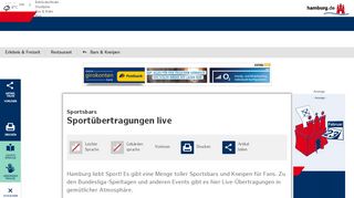 
                            5. Sportsbars Hamburg - hamburg.de