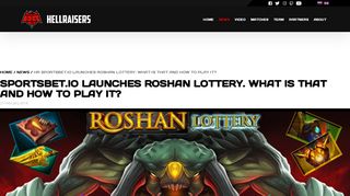 
                            11. Sportsbet.io launches Roshan Lottery. What is that and how ...