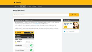 
                            10. Sportsbook: How can I use my free bet? - Betfair