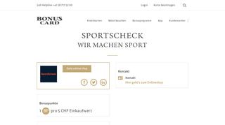 
                            5. SportScheck | Visa Bonus Card