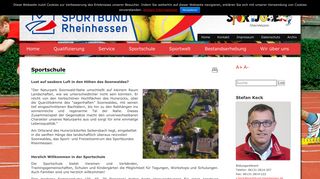 
                            8. Sportschule - Sportbund Rheinhessen