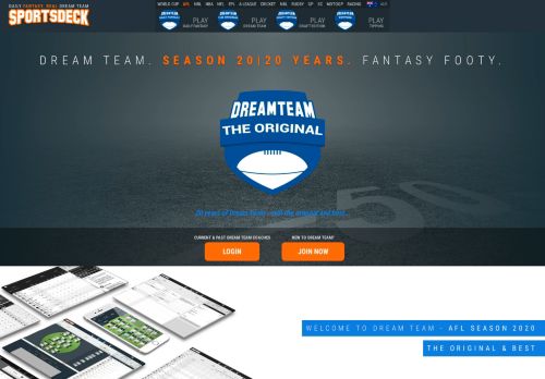 
                            13. Sportsdeck.com | Dream Team - AFL | Fantasy AFL 2019