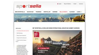 
                            7. sportsella | Das Portal für Sportfachverkäufer: International Mountain ...