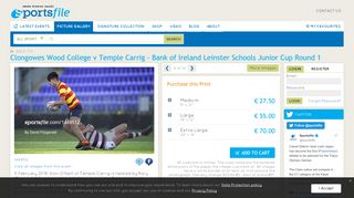 
                            10. Sportsfile - Clongowes Wood College v Temple Carrig - Bank of ...