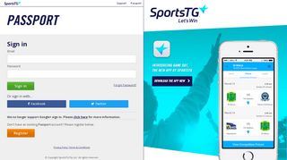 
                            9. SportsTG Passport - SportsTG Membership