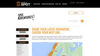 
                            2. SPOT Adventures - SPOT Satellite Messenger