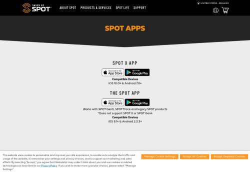 
                            10. SPOT App - SPOT Satellite Messenger