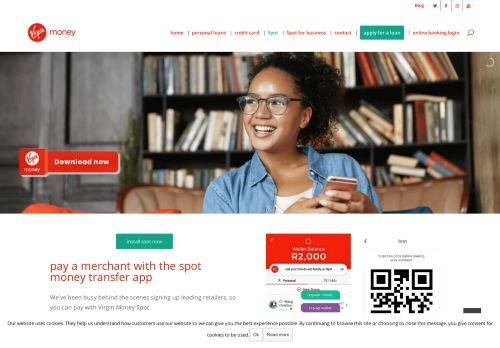 
                            6. Spot App | Transfer Money | Send & Receive Money | Virgin Money