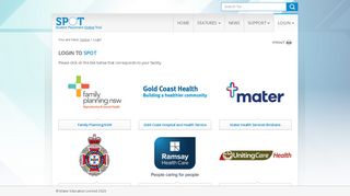 
                            9. SPOT Student Placement Online Tool - Login