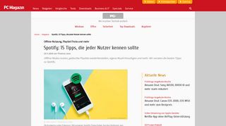 
                            4. Spotify: 15 Tipps, die jeder Nutzer kennen sollte - PC Magazin