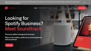 
                            3. Spotify Business | Soundtrack Your Brand