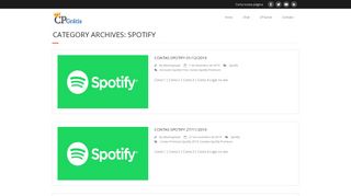 
                            5. Spotify - Contas Premium Grátis